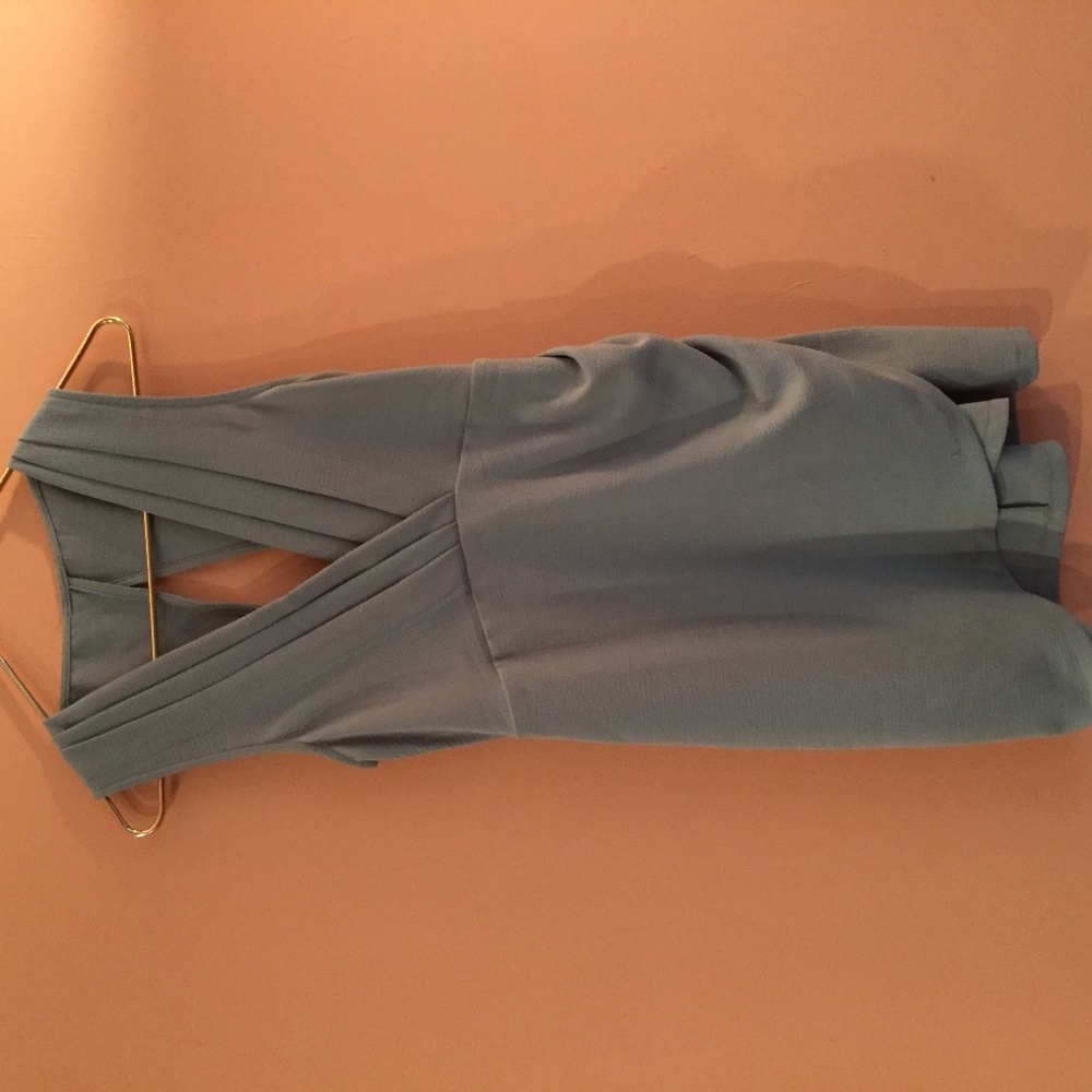 Mint Green Party Dress with Back out